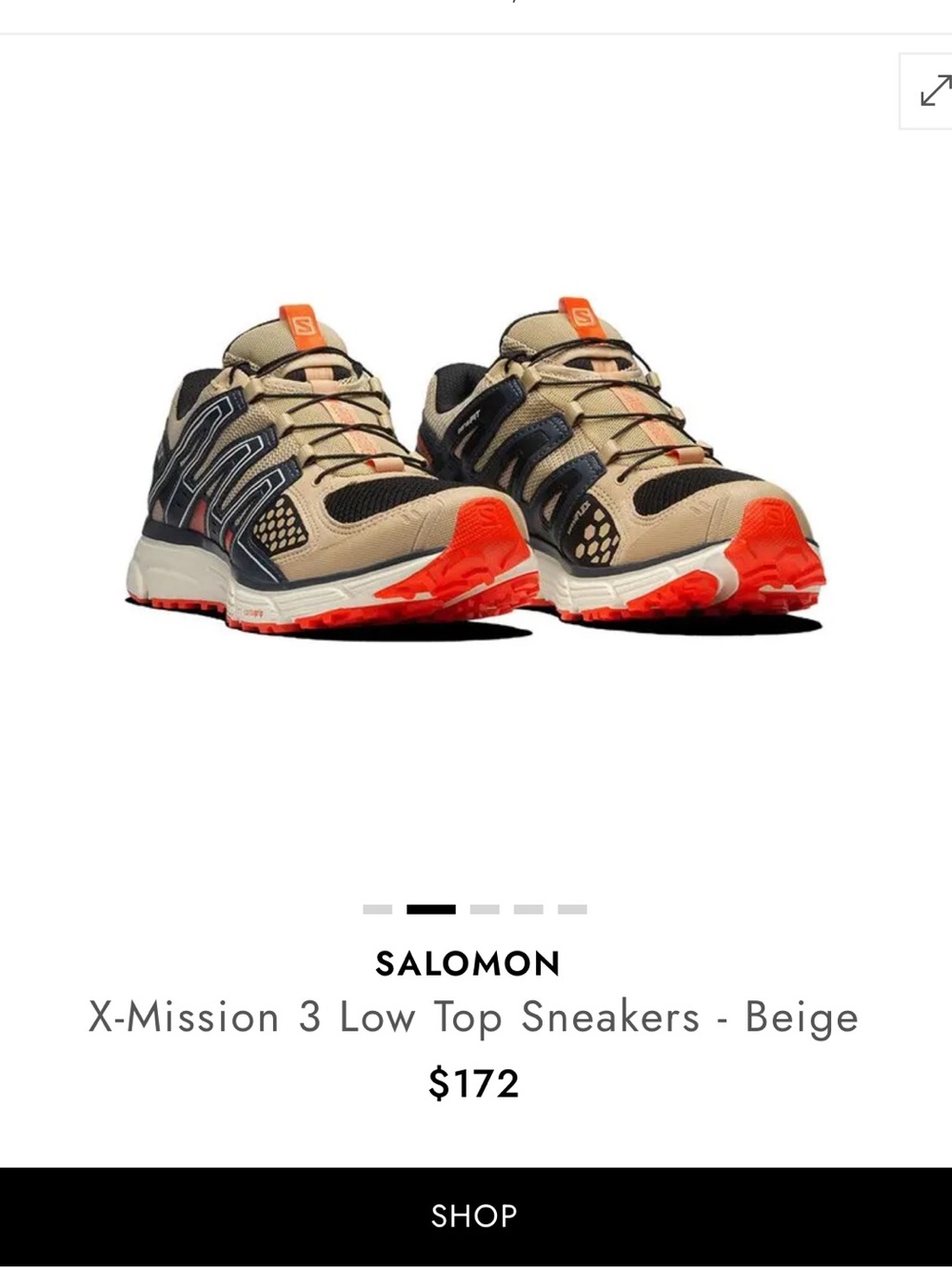Salomon x-mission low top